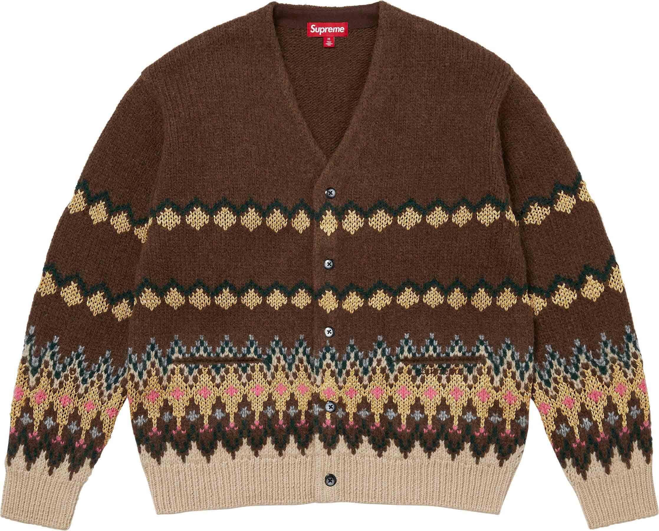 Metallic Fair Isle Cardigan view 2